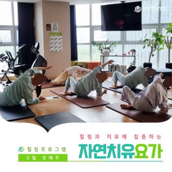 [자연치유요가] 힐링과 치유에 집중하는 시간, 자연치유요가