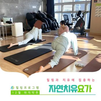 [자연치유요가] 힐링과 치유에 집중하는 시간, 자연치유요가