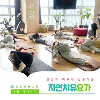 [자연치유요가] 힐링과 치유에 집중하는 시간, 자연치유요가