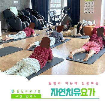 [자연치유요가] 힐링과 치유에 집중하는 시간, 자연치유요가