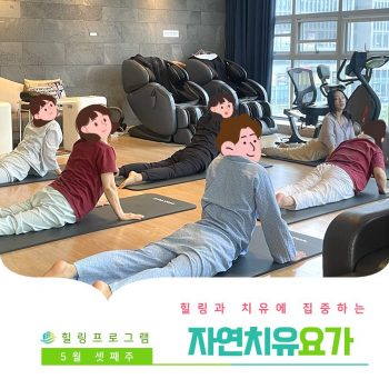 [자연치유요가] 힐링과 치유에 집중하는 시간, 자연치유요가